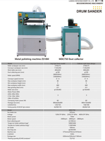 Machine de polissage automatique en acier inoxydable pour métaux, ponceuse à tambour métallique certifiée CE pour le finissage des tôles plates