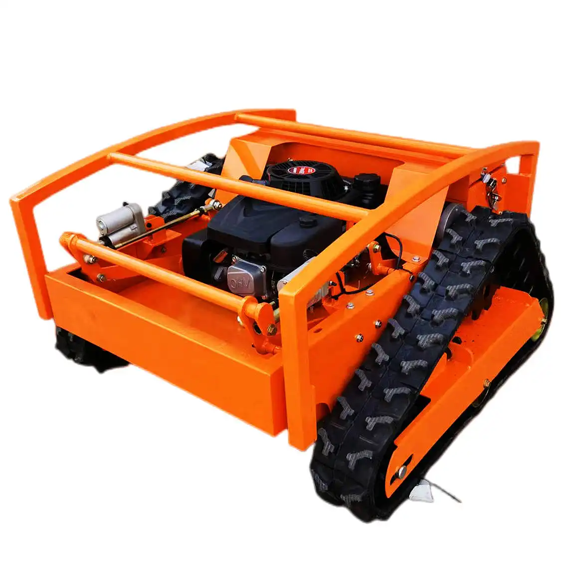 Crawler professional land slope rc mower lawn mower parts zero turn mower with grass catcher