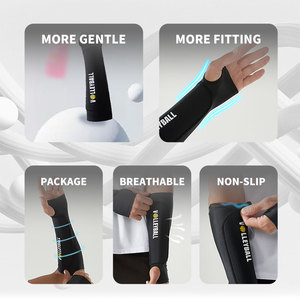 Protector de Brazo Extendido para Voleibol con Orificio para el Pulgar - Manga de Compresión Transpirable con Protección Profesional para Deportes y Entrenamiento - Product Image 3
