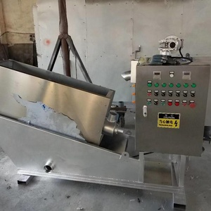 Machine de séparation, pressoir à vis simple, pour traitement des poissons d'eau de pression industrielle, plasticle - Product Image 4