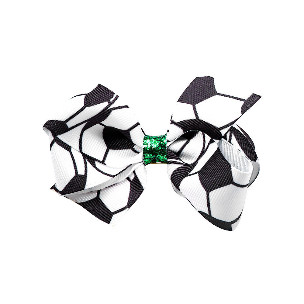 Mc3504 football bow hairpin