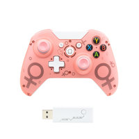 Manette sans fil TGZ XBOXONEN-1 2.4G pour PC/P3/ One avec boutons programmables, boutons tactiles, boîte couleur et double vibration