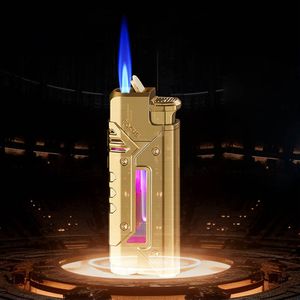 Briquet torche à jet rechargeable sans flamme, moderne, luxueux et tendance, pour cigarettes et cigares - Product Image 3