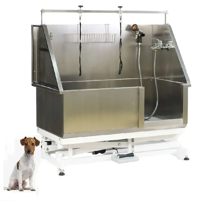 Economic aço inoxidável Dog Grooming Tubs Pet Bathtub Dog Tub para animais Care