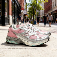 Chaussures de sport respirantes en mesh personnalisées avec logo d'usine pour hommes et femmes, baskets rétro, OEM ODM, entièrement personnalisables, marque privée, chaussures de mode