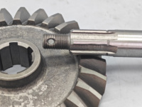 Engranaje angular cónico de rueda de engranaje de corona para triciclo Triciclo Auto Rickshaw UTV Vehículo utilitario Cargador de servicio pesado Fábrica de China