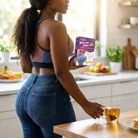 Chá de Ervas 100% Natural para Aumento de Glúteos e Quadris para Mulheres, Chá para Cuidados Corporais em Saquinhos na Caixa