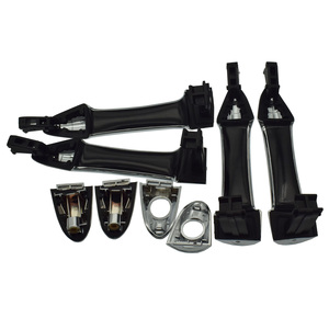 4 pièces Poignées de porte extérieures chromées avant arrière gauche et droite pour <span class=keywords><strong>Kia</strong></span> <span class=keywords><strong>Picanto</strong></span> 2011-16 82651-1Y000 82661-1Y000 83651-1Y000 83661-1Y000 - Product Image 3