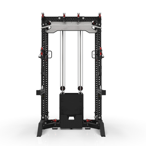 POWERMAN Nouveau Système de Poulies Multifonctionnel pour Entraînement Physique, Crossover, <span class=keywords><strong>Smith</strong></span> Power Rack, Machine <span class=keywords><strong>Smith</strong></span> de Gym - Product Image 1