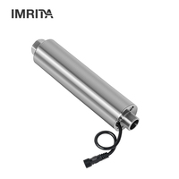 IMRITA Lampe UV 40W en acier inoxydable 304, stérilisation ultraviolette à 99,9 %, stérilisateur UV, traitement de l'eau par rayonnement ultraviolet