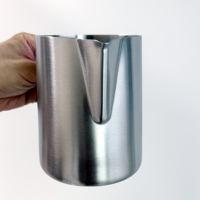 Pichet à mousseur en acier inoxydable 700 ml pour café expresso, latte, cappuccino, lait et crème – Idéal pour barista
