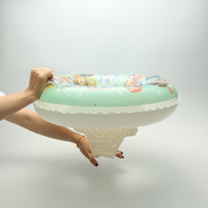 ที่นั่งห่วงยางว่ายน้ำสำหรับเด็กพาวพาโทรลพร้อมที่จับ 0-24 เดือน ดีไซน์การ์ตูนสำหรับเด็กเล่นน้ำ - Product Image 2