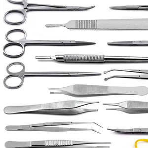 กรรไกรผ่าตัดปลายแหลมด้ามทองเหลืองสแตนเลสสตีล คุณภาพสูง ชุดเครื่องมือผ่าตัดสแตนเลสสตีล - Product Image 3