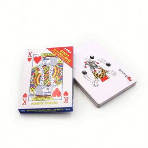 Supplier High Quality Custom Logo Naipes Poker Craft Large Size <b>Playing</b> <b>Card</b> - Product Image 5