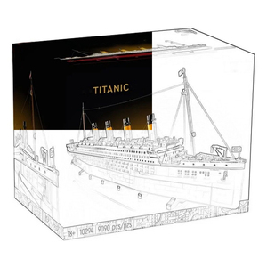 Z 9090 piezas del juego de bloques de construcción MOC del Titanic, juguete educativo de bloques de construcción, adecuado para grandes cruceros. - Product Image 5