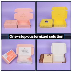 Boîtes en carton imprimées durables pour robes, emballages en tissu, boîtes d'emballage pour chaussettes, boîtes pour vêtements et foulards - Product Image 4