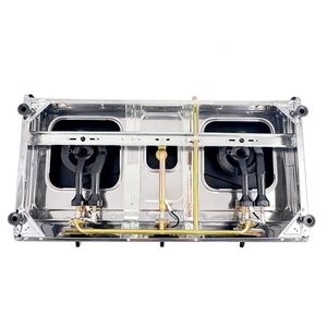 Cuisinière à <span class=keywords><strong>gaz</strong></span> Ridax à 3 brûleurs, cuisinière à <span class=keywords><strong>gaz</strong></span> GPL, <span class=keywords><strong>plaque</strong></span> <span class=keywords><strong>de</strong></span> <span class=keywords><strong>cuisson</strong></span> en acier inoxydable, cuisinière <span class=keywords><strong>de</strong></span> table avec un <span class=keywords><strong>couvercle</strong></span> pour éviter la poussière - Product Image 4