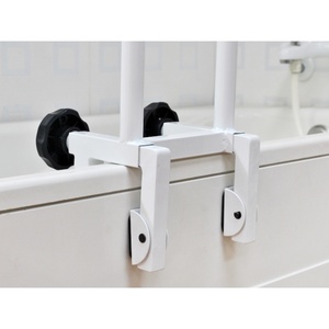 Barre d'appui robuste pour salle de bain, anti-chute, avec fixation sans outil par pince. - Product Image 5