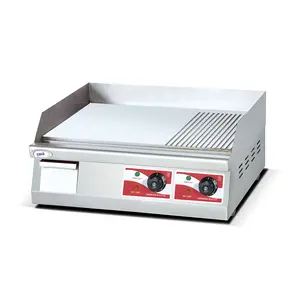 Factory Direct ASQ550 Commercial Electric Grills Electric Griddles For Sale