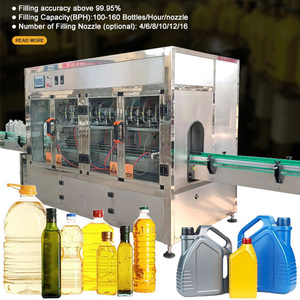 Machine de remplissage pour bouteilles d'huile, pour huile de soja, Olive, palmiers, maïs et tournesol, cuisson pour fond d'huile des plantes - Product Image 5