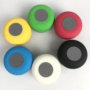 Mini BT Sucker Loa di động không thấm nước không dây loa rảnh tay tắm phòng tắm di động BT loa âm thanh hệ thống âm thanh - Product Image 6