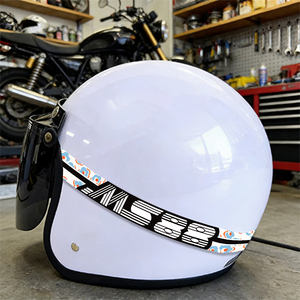 สติกเกอร์ติดหมวกกันน็อค <span class=keywords><strong>MS88</strong></span> Pelekat 57 Saiz กันน้ำ สำหรับตกแต่งหมวกกันน็อคมอเตอร์ไซค์ - Product Image 4