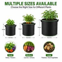 Jardinières non tissées sur mesure pour pommes de terre, carottes, oignons et plus – Respirantes, durables, pour balcon, patio, serre, jardin