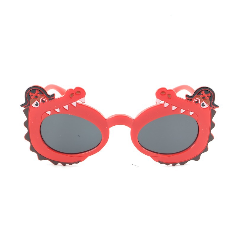 Costume Déguisement Crocodile Avec Lunettes - T-shirt à Col En V Amusant Pour Enfants Et Adultes