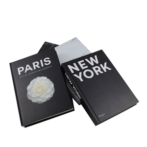 Vente en gros d'étagère à livres décor caja decoracion de hogar livres boîtes fausse boîte faux livres ensemble pour simulation décoration de la maison <span class=keywords><strong>pile</strong></span> - Product Image 5
