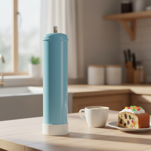 أداة تزيين الحلويات المخصصة من المورد: أسطوانة غاز معدنية ذكية للكريمة المخفوقة سعة 1/0.95 لتر مع توصيل سريع وموزع كريمة - Product Image 5