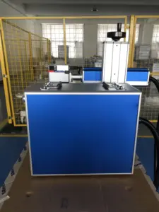 Máquina de marcação a laser CO2 automática, roteador de marcação a laser para couro plástico, econômico e acessível, para venda