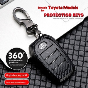 Fundas para Llaves de Toyota Corolla, Levin, Highlander; Carcasas para Llaves de Camry de 8.ª Generación, Yaris, CHR con Acabado Mate - Product Image 4