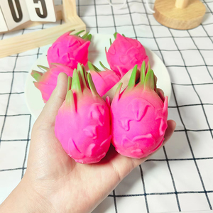 Dragon Fruit Squishies Soft <b>Squeeze</b> Stress <b>Balls</b> Sensory Fidget Toys Relief for Kids Classroom School Office Home - Product Image 6