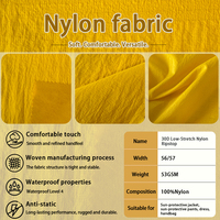 Tissu Ripstop en nylon personnalisé, 100% nylon, imperméable, adapté pour veste de protection solaire, pantalon de protection solaire, robe, sac à main