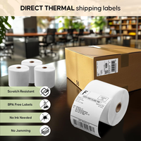 Étiquettes d'expédition thermiques directes 4x6 pouces, imperméables, résistantes à l'huile et aux rayures, autocollants pour USPS, UPS, FedEx, FBA, logistique