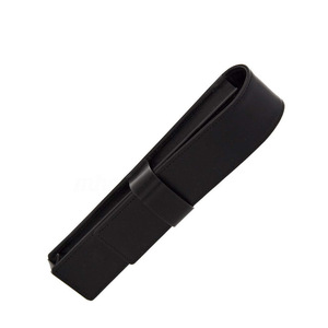 Étui à stylo en cuir, étui pour un seul stylo, étui à stylo professionnel, étui à stylo portable, cadeau d'affaires, impression de logo disponible. - Product Image 3