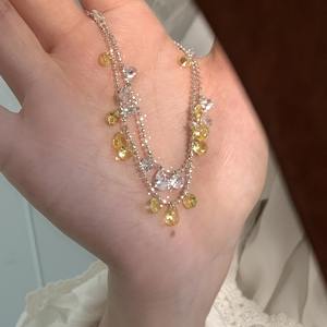 <span class=keywords><strong>Bracelet</strong></span> en <span class=keywords><strong>diamant</strong></span> jaune étoile <span class=keywords><strong>de</strong></span> rivière, nouveau style tendance, simple, luxe léger, <span class=keywords><strong>de</strong></span> niche, polyvalent, pièce à main haut <span class=keywords><strong>de</strong></span> gamme - Product Image 5