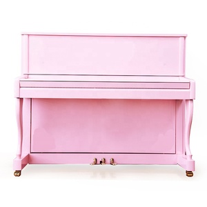 <span class=keywords><strong>Piano</strong></span> droit acoustique professionnel Sakura Princess rose 125 cm <span class=keywords><strong>de</strong></span> haut <span class=keywords><strong>de</strong></span> gamme - Product Image 1