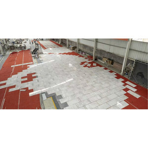 Đá tự nhiên lâu đài màu xám phiến đá cẩm thạch màu xám đánh bóng gạch đá cẩm thạch - Product Image 5