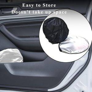 Parasol para Ventana de Coche, Protección UV, Parasol para Ventana Delantera de Coche, Parasol Impreso para Coche - Product Image 5