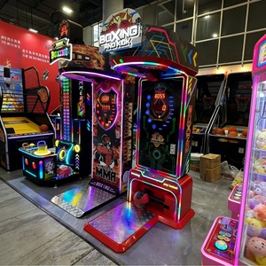 Máquina de Boxeo Arcade Operada con Monedas, Juego de Diversión Deportiva Ultimate Power Hit Boxer - Product Image 5