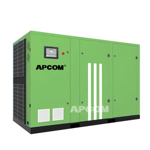 Compresor de Aire de Tornillo Sin Aceite de Alta Resistencia 132 160 185 200 220 250kw 8 10bar de Alta Eficiencia Industrial con Suministro de Aire Sin Aceite - Product Image 1