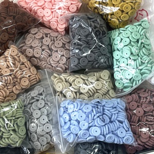 โปรโมชั่น ลูกปัดซิลิโคนกันกระแทก ขนาด 12 มม. จำนวน 100 ชิ้น รูปทรงกลมแบนลายจุด สำหรับทำเครื่องประดับสร้อยคอ DIY อุปกรณ์เสริม จำนวนมาก - Product Image 5