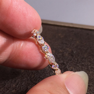 Anello Geometrico a Forma di Marquise, Stile Minimalista per Donne - Product Image 5