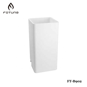 Lavabo Rettangolare in Superficie Solida <span class=keywords><strong>Corian</strong></span> Effetto Marmo per <span class=keywords><strong>Bagno</strong></span> - Product Image 5