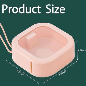 Organizador de Coleteros, Porta Toallitas Húmedas Portátil de Viaje, Organizador de Baño, Dispensador de Toallitas Húmedas, Dispensador de Hisopos de Algodón - Product Image 2