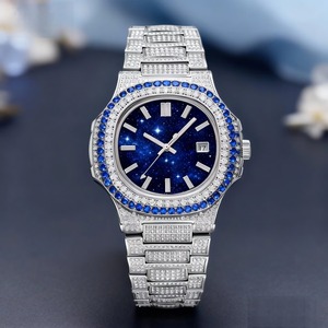 Reloj de Lujo para Hombre con Diamantes, Relojes Mecánicos Automáticos de Acero Inoxidable, Reloj de Lujo para Mujer - Product Image 3