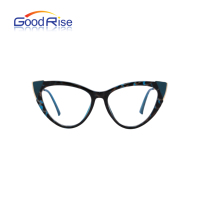 Lunettes de lecture pour femme en forme d'oeil de chat vintage lunettes PC plein cadre en métal temple protection UV filtre bloquant la lumière bleue
