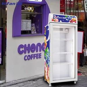Hifan <strong>Redbull</strong> bar <strong>Fridge</strong> Air Cooling Portable Electronic Glass Door 110V/220V mini Coolers <strong>Fridge</strong> for Shop - Product Image 3