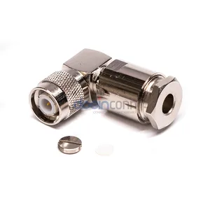 TNC Male Clamp Connector for RG-223 RG-59 LMR-24 RG8 LMR400 Angle for Antenna